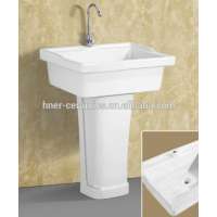 High quality ceramic laundry sink with washboard,Good Selling Laundry Sink,Chaozhou ceramic wash basin Laundry sink