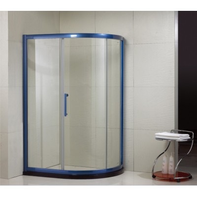 Sally Stainless steel shower glass screen for hotel shower room