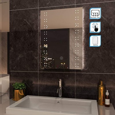 SALLY 500x700X35mm Super Slim Fogless Bathroom Illuminated Light Led Mirrorwith Sensor Touch Control